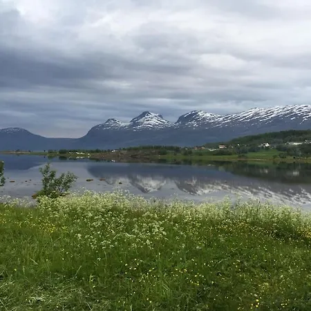 Hyggelig Lite Bosted Ved Sjoen, Naer Sentrum I Valnesfjord *
